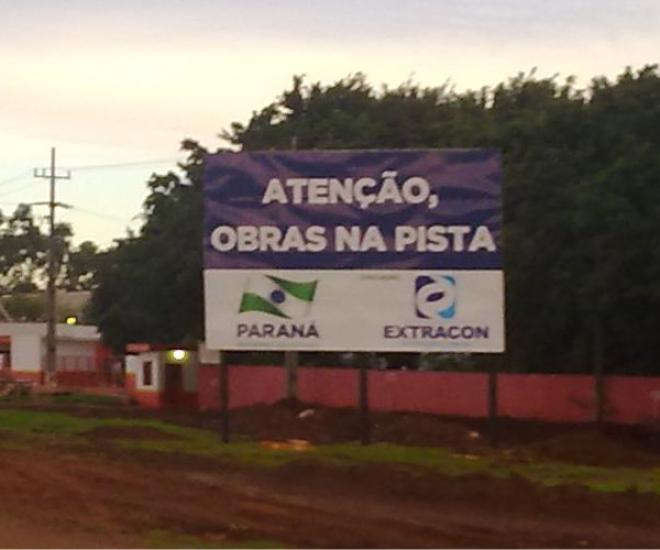 Placas De Obras Construtora Caixa Extracon Emplaca 006