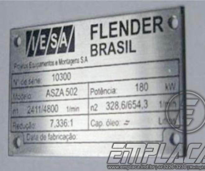 Placas Identificação